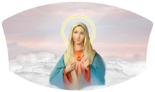 DNSWILL 108 PK Immaculate Heart Clouds Pink